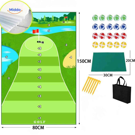 Golfease Übungsmatte für den Golfplatz - www.middo.de