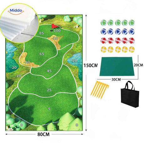 Golfease Mat – große Golfmatte mit Zielzonen für präzises Training. Besuchen Sie jetzt www.middo.de!