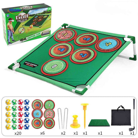 Golforia Spielmatte Chipping-Spiel mit Punktesringen Set - www.middo.de
