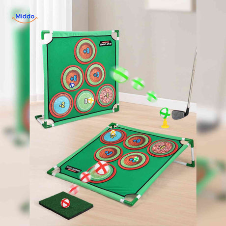**SEO Titel:** Golforia Spielmatte mit Punktetafel - Golfspiel für Kinder **Meta-Beschreibung:** Entdecken Sie die Golforia Spielmatte mit Punktetafel – das perfekte Golfspiel für Kinder! Fördern Sie die Geschicklichkeit Ihres Kindes und sorgen Sie für stundenlangen Spielspaß. Jetzt bestellen und gemeinsam tolle Golfmomente erleben!