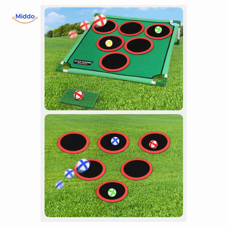 Golforia Spielmatte mit Klettverschluss für Zielschießen Golf | www.middo.de
