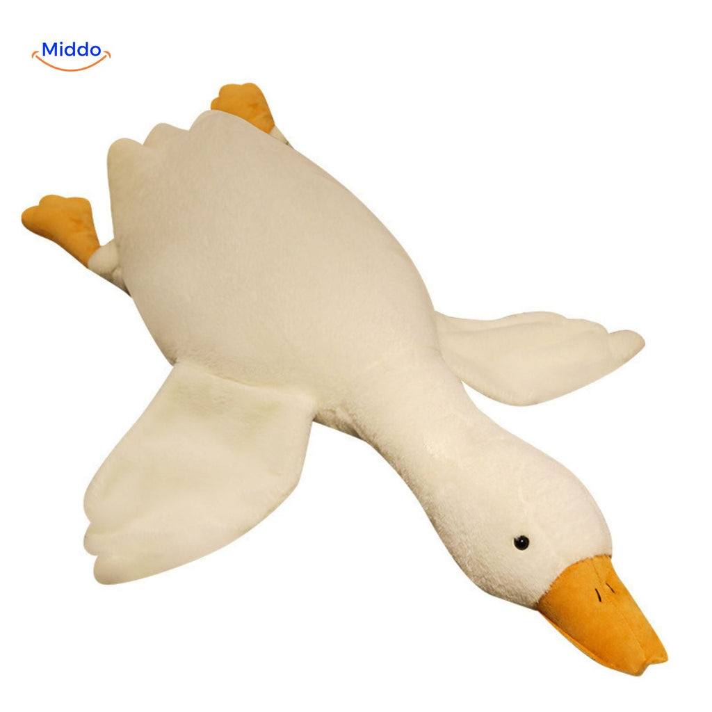 Goosy Kissen Gans Plüsch große Größe zum Kuscheln und Anschauen www.middo.de
