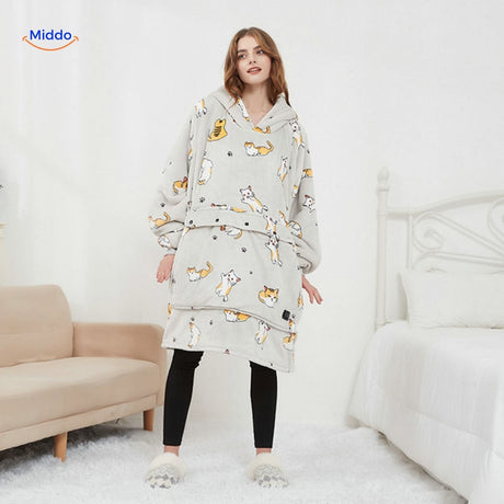 HeatCozy Winter beheizter Pullover mit USB aufladbar Middo