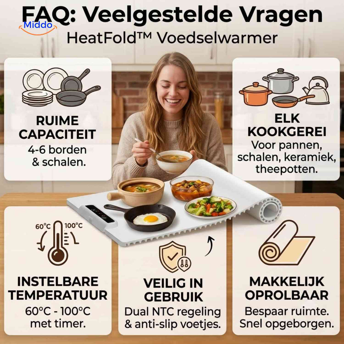 HeatFold™ Speisenwärmer, Produktansicht 09