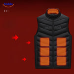 HeatGuard elektrisch beheizte Weste schwarz middo.nl
