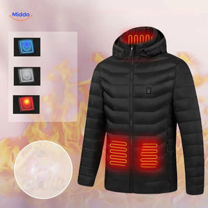 HeatWave Hoodie leichte und bequeme Jacke middo