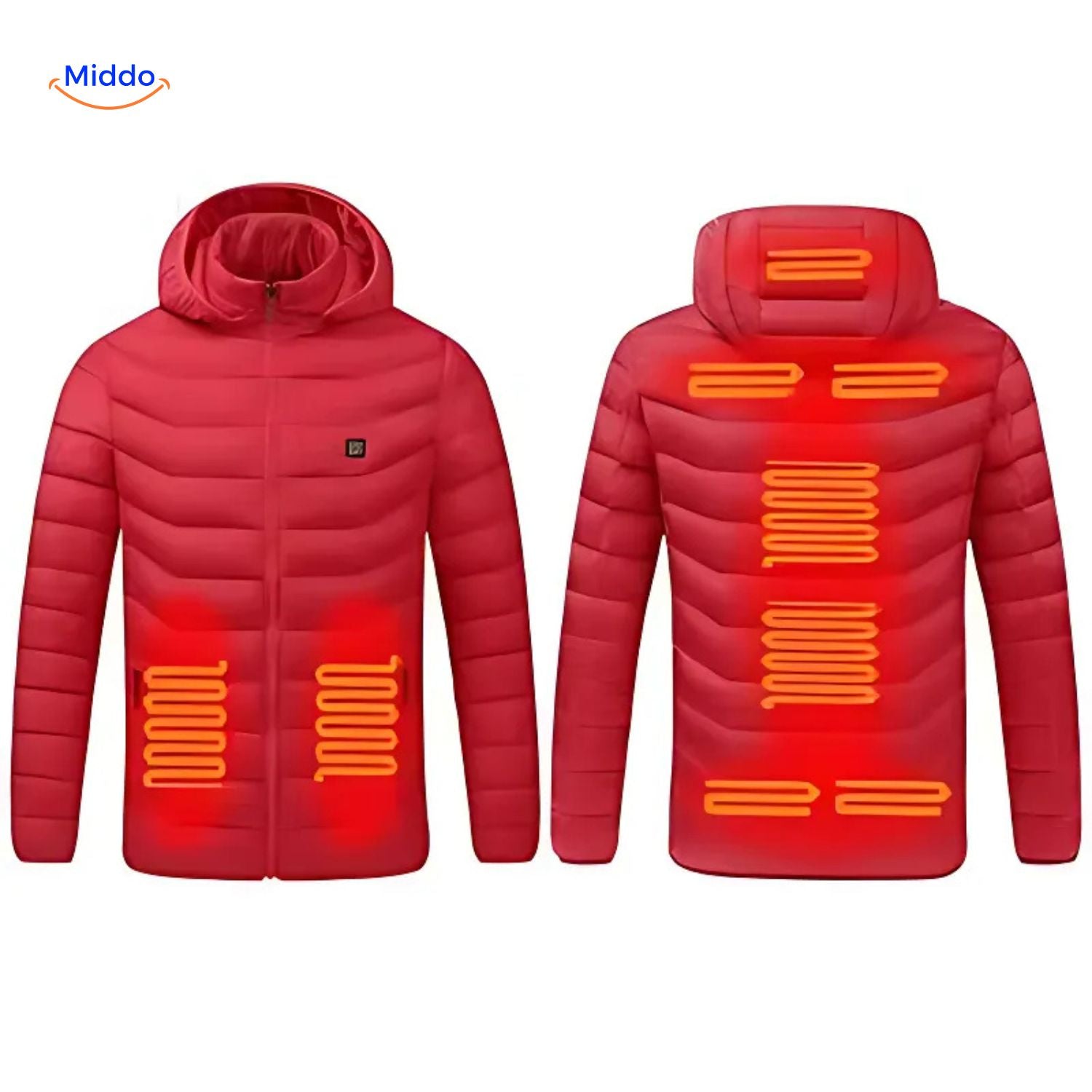 HeatWave Hoodie Slim Fit Middo