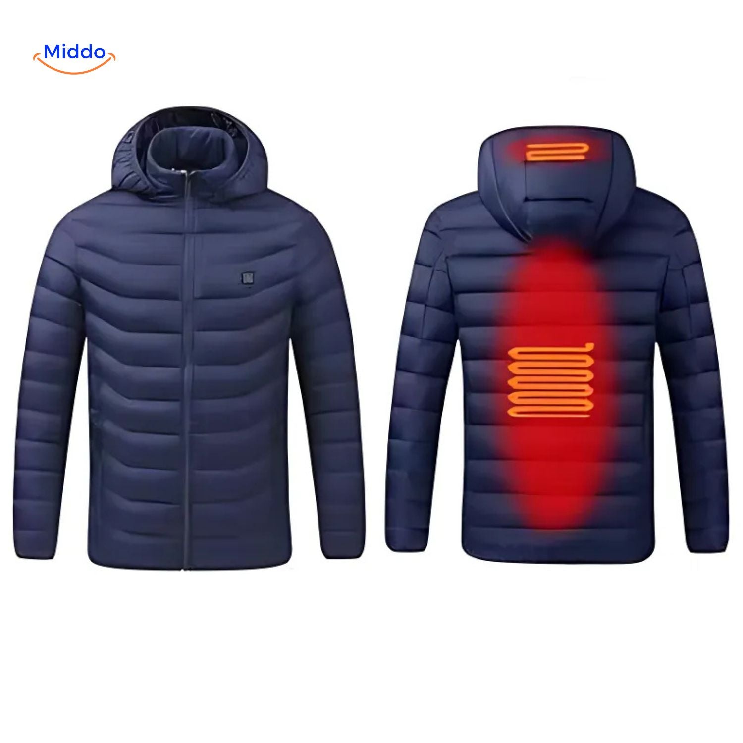 HeatWave Hoodie Slim Fit Winter Middo