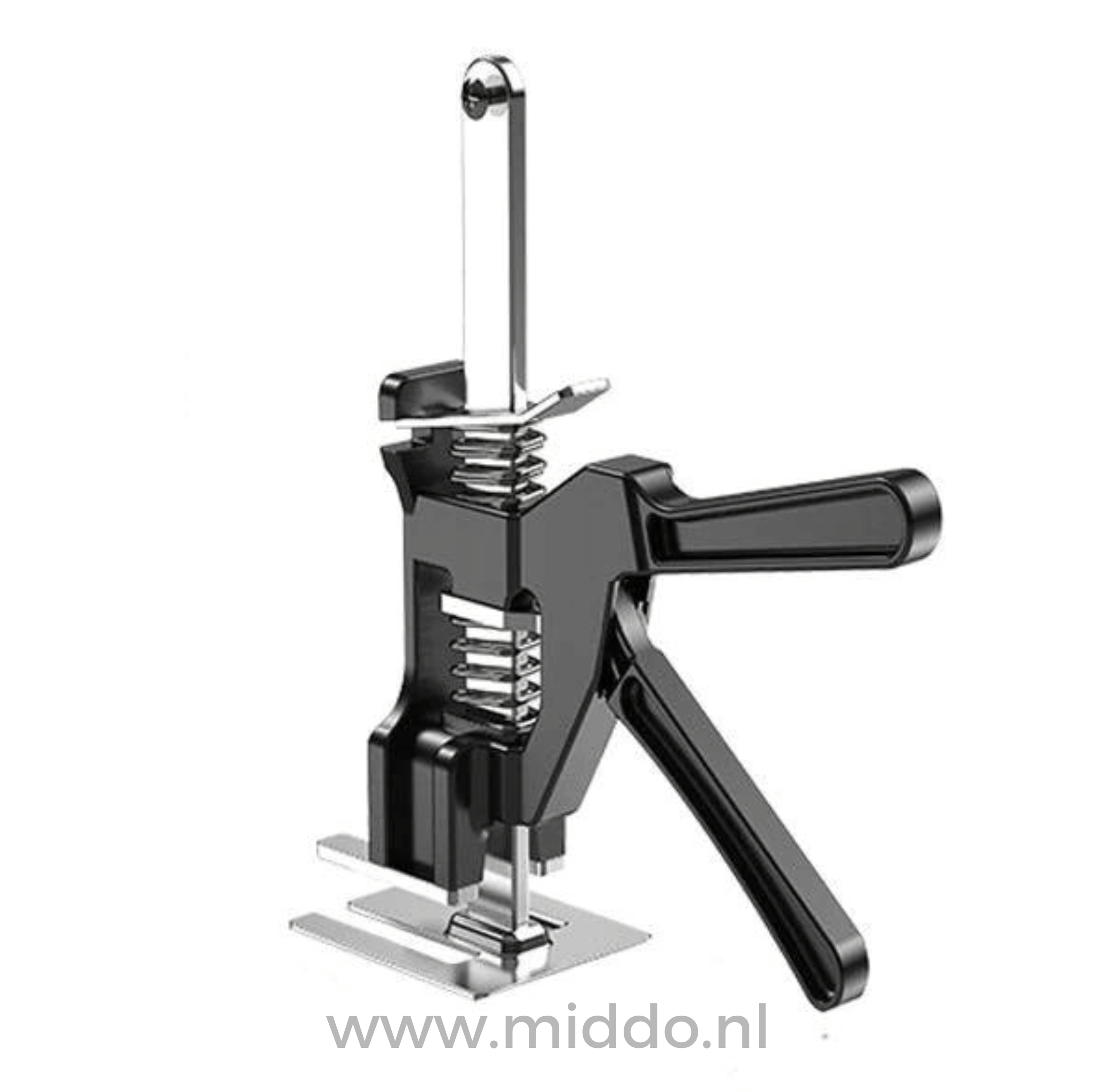Nahaufnahme des Strong Arm Zugrings aus robustem Edelstahl