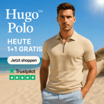 Hugo Polo - Herrenpolo mit Reißverschluss für einen eleganten Look – Ansicht 1