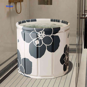HydroFold Badewanne faltbare Badewanne mit Strukturpaneelen