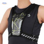 HydroRun Sporttas leichtgewichtig reflektierend Laufgurt www.middo.nl