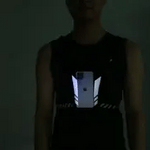 HydroRun Sporttas reflektierendes Telefonweste für nächtliche Sicherheit www.middo.nl