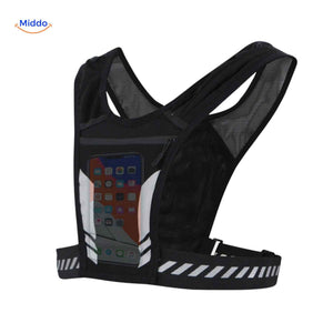 HydroRun Sporttasche Smartphonehalter mit reflektierenden Details