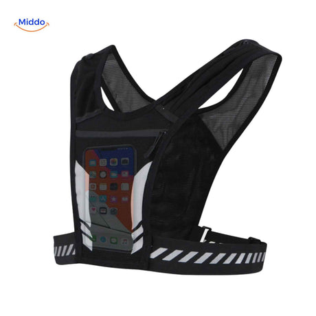 HydroRun Sporttasche Smartphonehalter mit reflektierenden Details