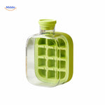 IceNova Flasche grün mit nachhaltiger Silikonblockform www.middo.nl