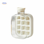 IceNova Flasche Weiß kompakte Eiswürfelflasche mit Schraubverschluss www.middo.de