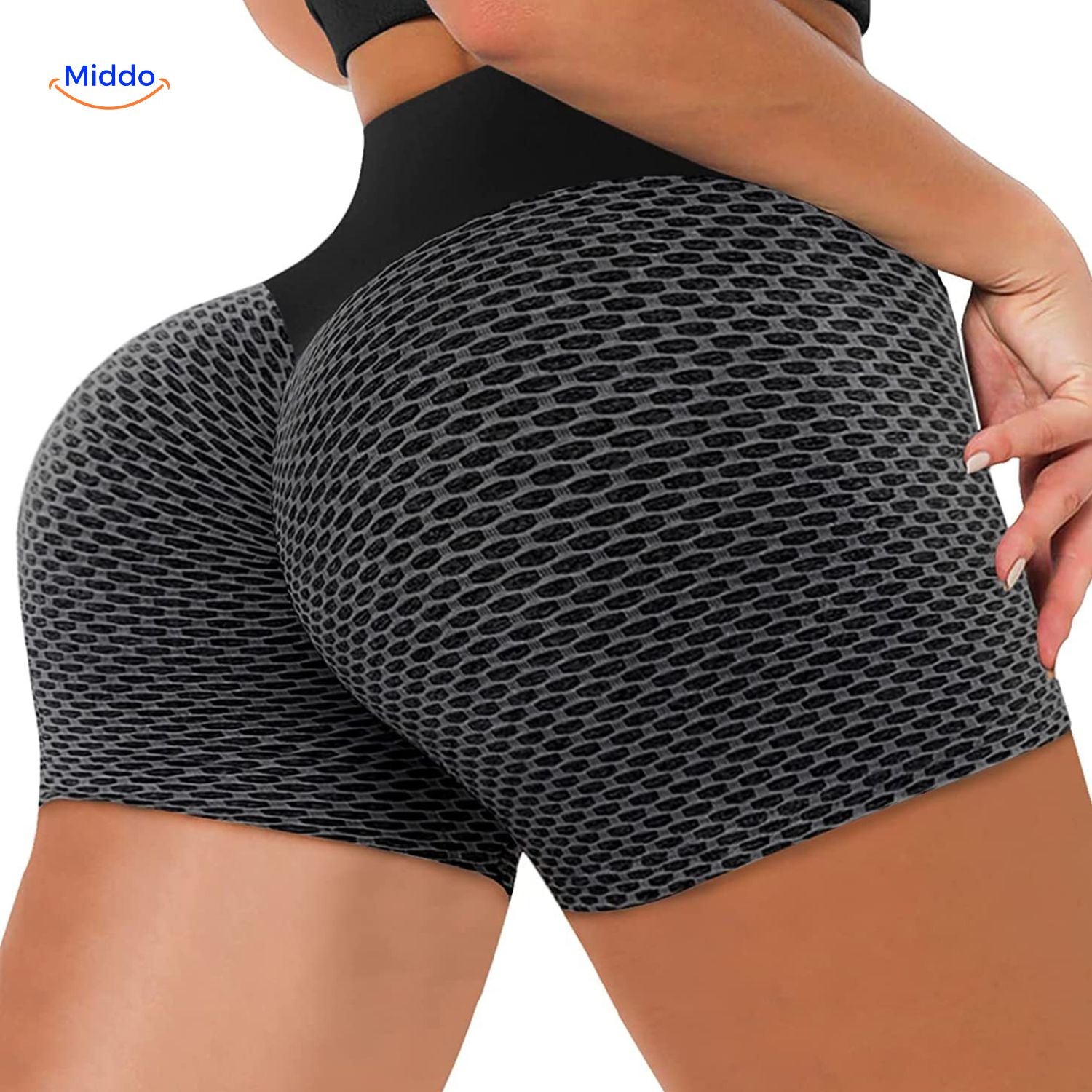 IceSilk Ion Fiber Shaping Shorts grau mit Struktur middo.nl