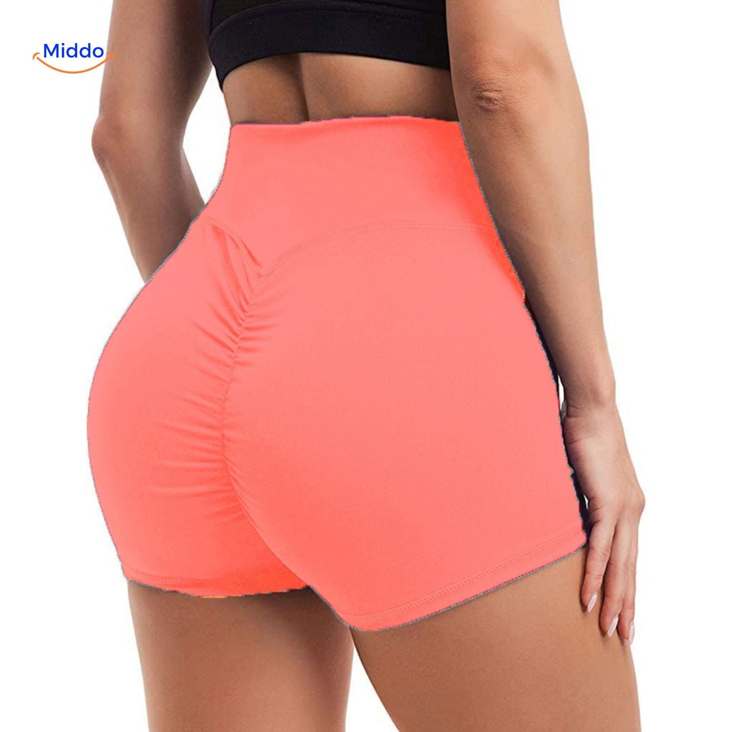 IceSilk Ion Fiber Shaping Shorts orange enge Passform middo.nl