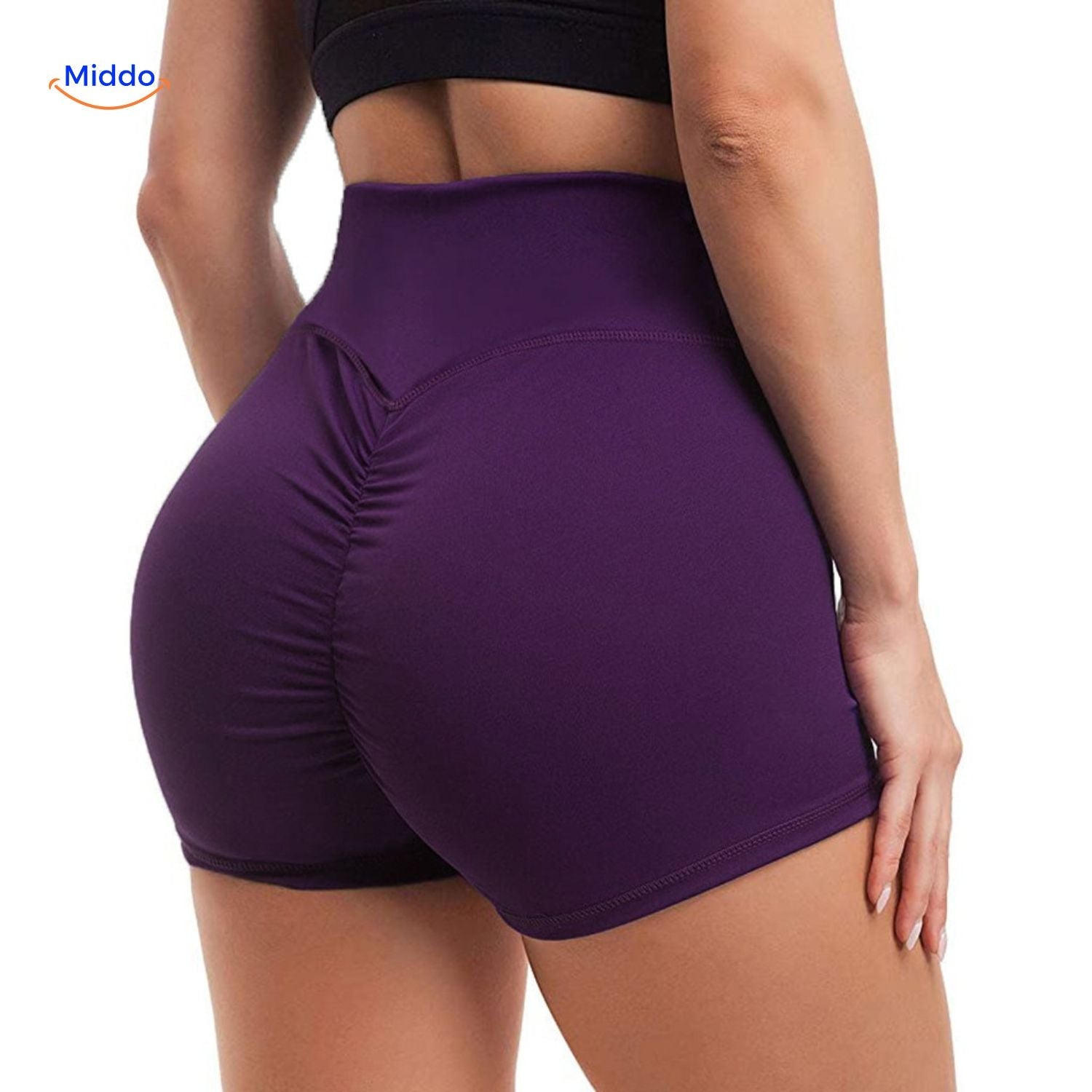 IceSilk Ion Fiber Shaping Shorts Schwarz nahtloses Design middo.nl