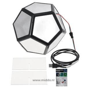 Infinity Light Set inklusive Kabel und Anleitung