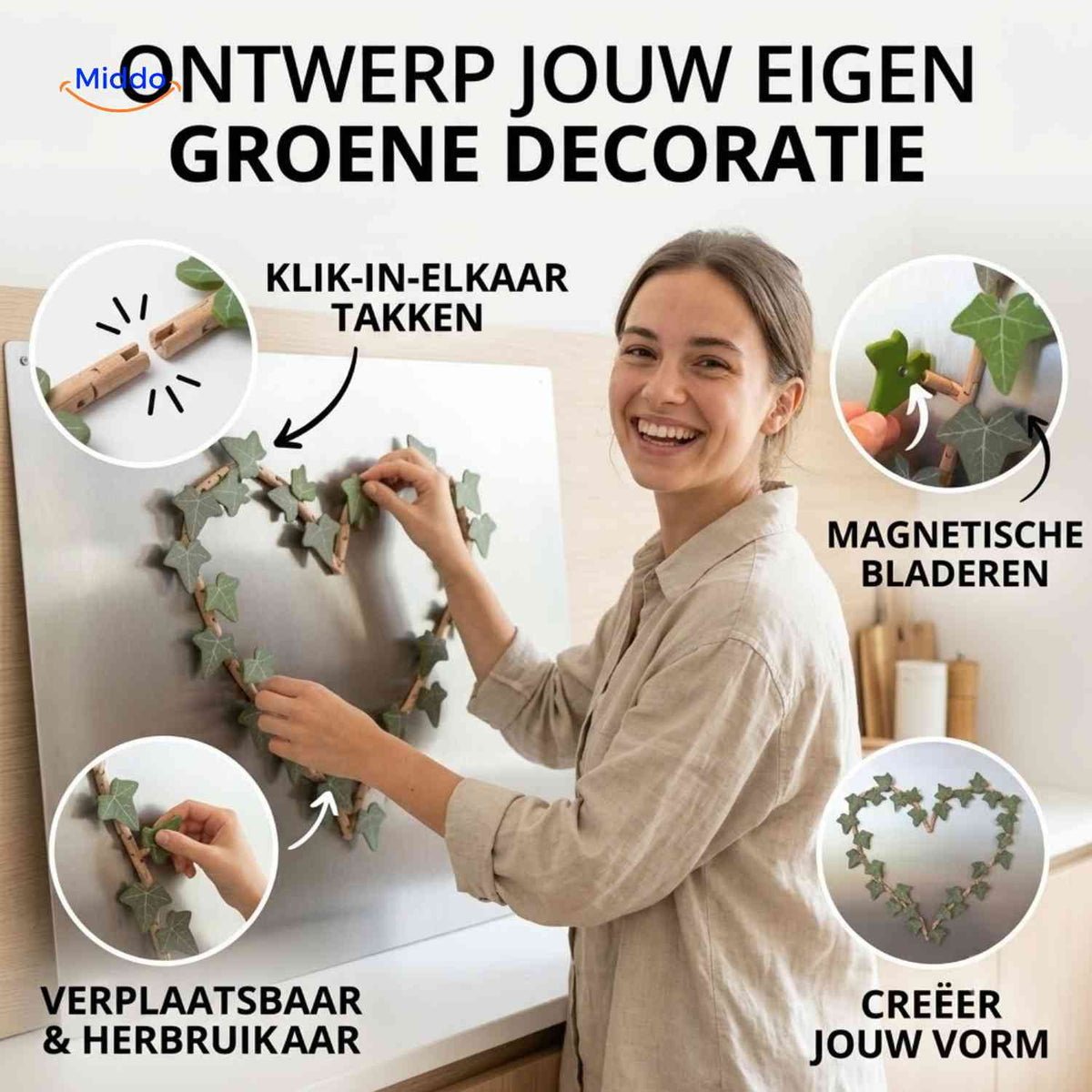 IvyFlex™ Magnet-Efeu, Produktansicht 06