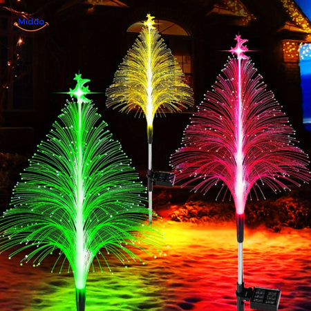JellyGlow Solar-Lichtdekorationen mit 7 Farbwechselfeffekten www.middo.de