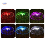 JellyGlow Solar Lichtfontäne mit bunten Lampen www.middo.de