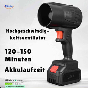 Jetstorm™ Bläser | Leistungsstarker Trockner, Tragbar & Schnell Aufladbar