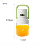 JuiceX Mixer mit kompakten Abmessungen und einfach aufladbar www.middo.nl