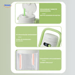 JuiceX tragbarer Mixer mit Griff und nachhaltigem Design www.middo.de