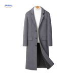 Kingsley Overjas graue lange Herrenmantel – www.middo.de