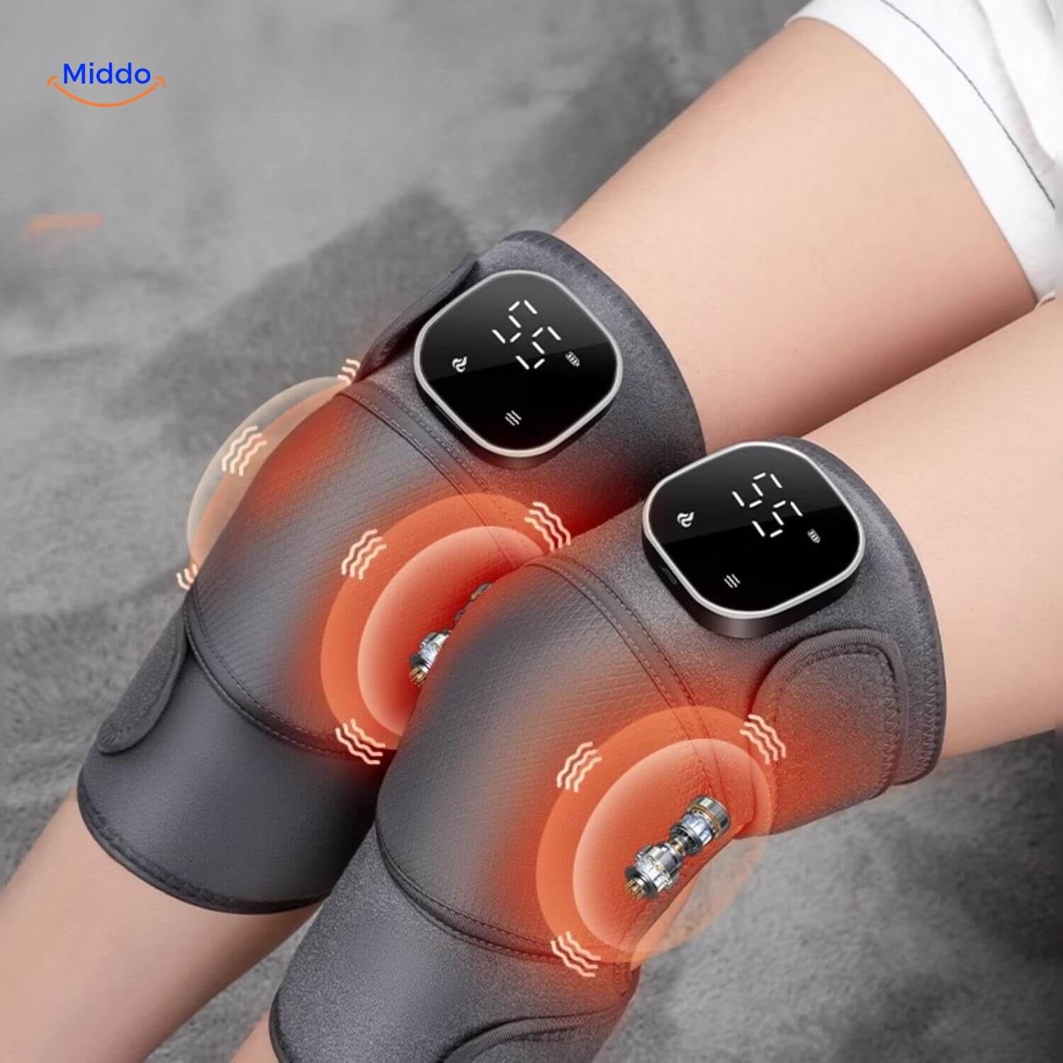 KnieRelief Pro Wärme-Therapie-Pad Knie www.middo.de