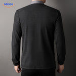 LayerFlex Knit Rückansicht Hemd Slim Fit Design