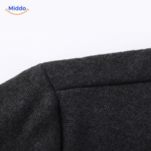 LayerFlex Knit Modell Trage 2 in 1 Hemd mit grauen Streifen