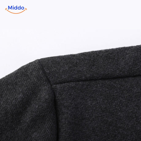 LayerFlex Knit Modell Trage 2 in 1 Hemd mit grauen Streifen