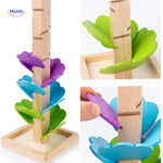 LearnPlay Ballenbahn Boom Installationsprozess Schritt für Schritt www.middo.nl