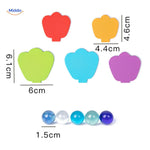 LearnPlay Ballenbahn Boom Farben und Größen Teile www.middo.de