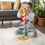 LearnPlay Ballenbahn Baum Mädchen Platz Bälle www.middo.nl