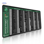 Lernopad Mauspad Excel Tastenkombinationen für den professionellen Einsatz im Büro Mauspad www.middo.nl