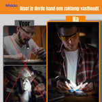 LightGrip Handschuhe mit Licht und verstellbarem Handgelenkband