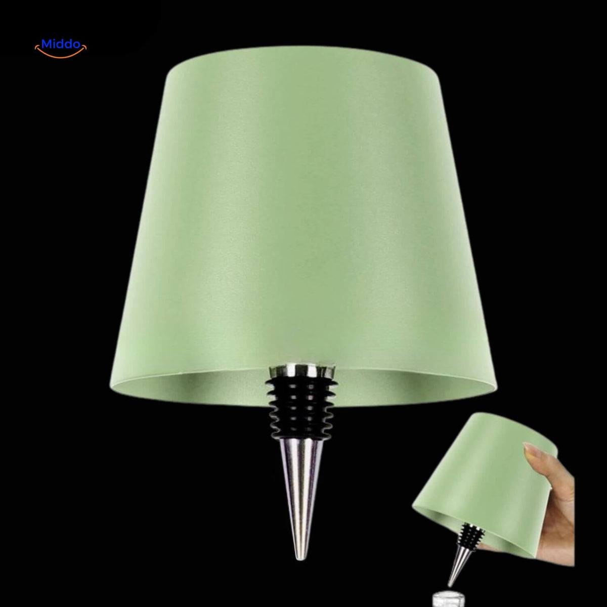 LumaVino Weinglaslampe – Verwandle jede Flasche in eine bezaubernde Lichtquelle – Ansicht 24