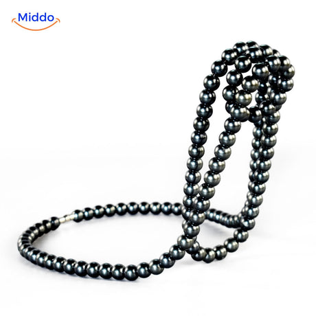Luxura Weinregal dunkle Perlen Schmuck