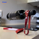 Luxura Weinregal mit raffiniertem goldenen Band