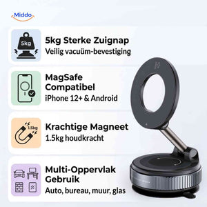 MagnaFold Halterung starker Saugnapf MagSafe Handyhalterung mehrere Oberflächen