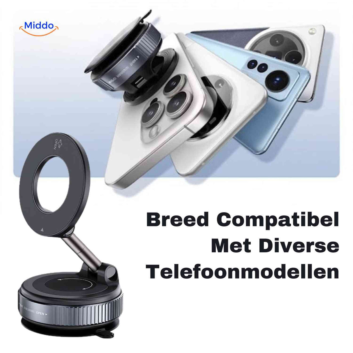 MagnaFold Halterung universelle Handyhalterung MagSafe kompatibel mehrere Modelle