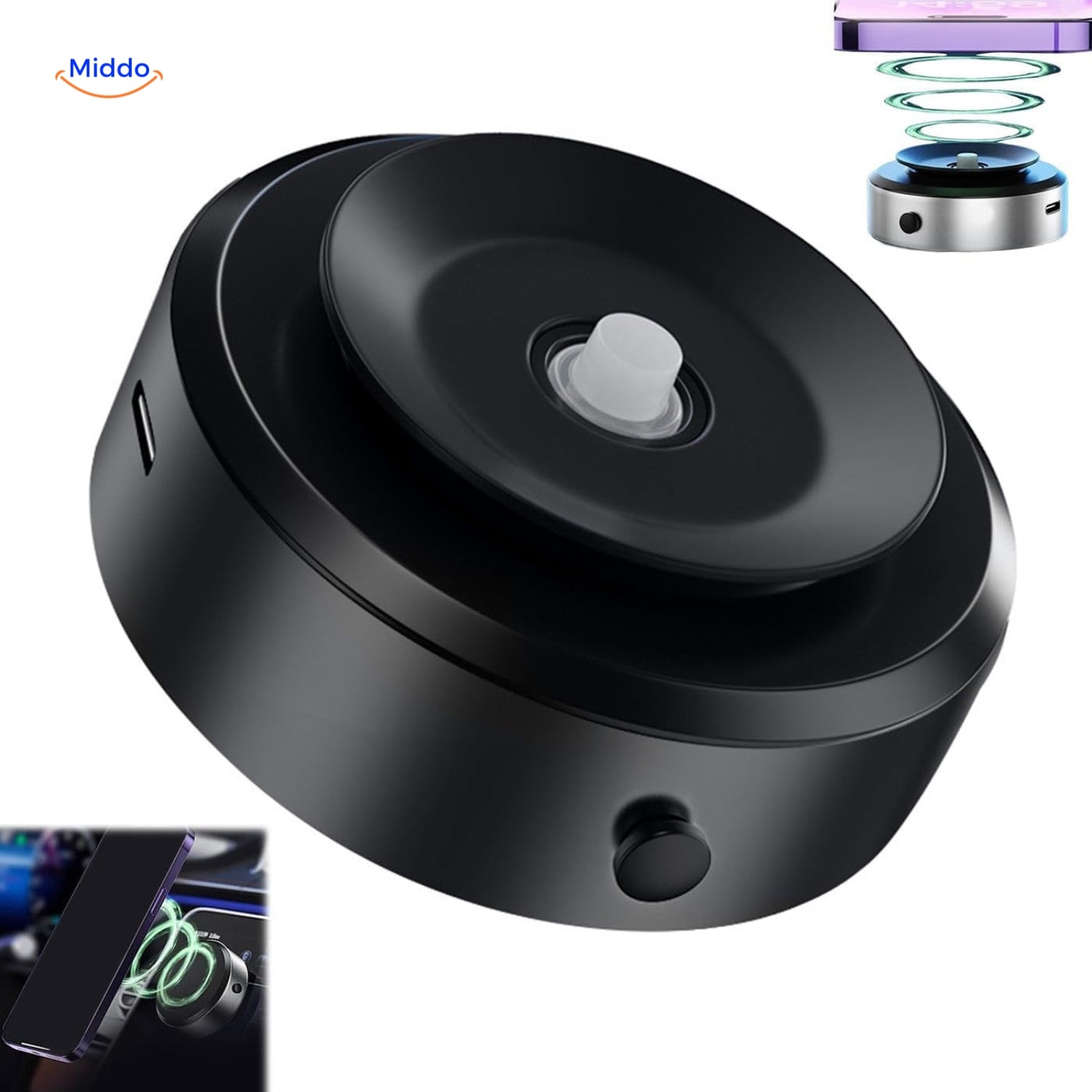 Magnamounttm™ 360 Auto-Telefonhalter Mit Saugnapf