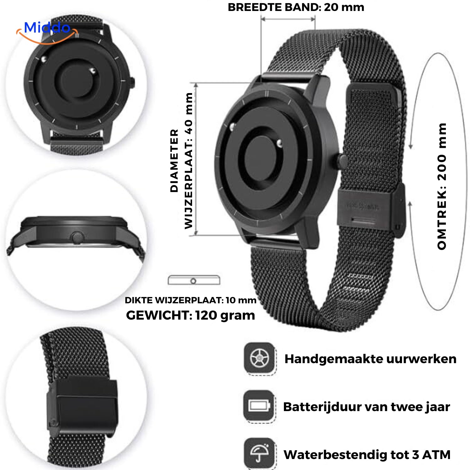 Magnetic Watch™ - Die Einzigartige Magnetische Uhr, die Kunst und Zeit kombiniert