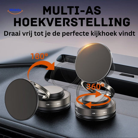 Magnevo Handyhalter mit mehrfachem Neigungswinkel – Dashboard-Halterung www.middo.de