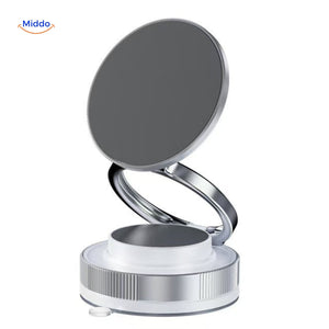 Magnevo Telefonhalter - Faltbare magnetische Telefonständer Silber - www.middo.de